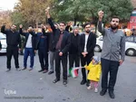 تجمع خودجوش مردم اهر در حمایت از مردم فلسطین