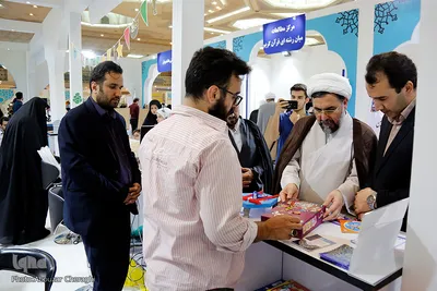 غرفه جهاد دانشگاهی در هفتمین روز نمایشگاه قرآن کریم