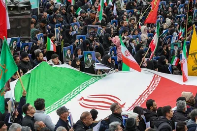 سیل خروشان عاشقان ولایت در تبریز