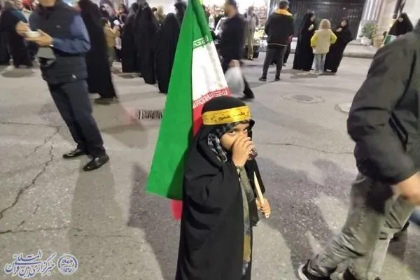 سوگواری دانش آموزان بابلسری در چهلم شهادت دانش آموزان میناب