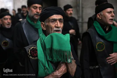 مراسم عزاداری تاسوعای حسینی در بازار تهران