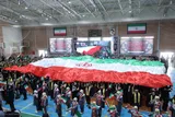 همایش ۱۵۰۰ نفری دانش‌آموزان پیشتاز تبریز با عنوان «باید برخاست»