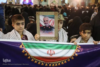 سومین سالگرد شهادت سردار شهید حاج قاسم سلیمانی در همدان‎‎