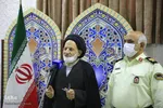 حضور نماینده ولی فقیه در خراسان‌جنوبی پای صندوق رأی
