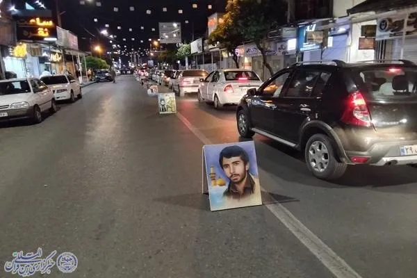 برپایی نمایشگاه نقاشی شهدایی در بابلسر