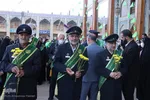 گل آرایی و گل باران مضجع شریف حضرت شاهچراغ(ع)‎‎