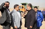 بازدید خبرنگاران و اصحاب رسانه ازسیل بندهای شهر با همراهی شهردار یزد‎‎