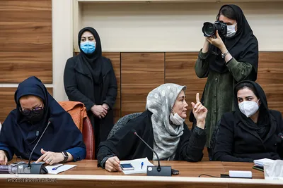 نشست خبری انسیه خزعلی رئیس ستاد مرکزی هفته بزرگداشت مقام مادر و روز زن