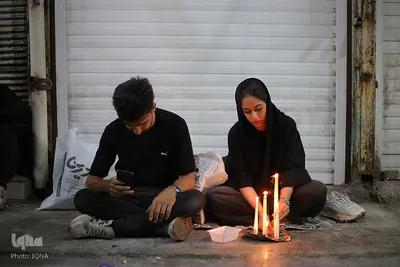 مراسم شام غریبان حسینی در قم
