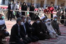 جشن ۴۳ سال استقامت و عزت در سومین حرم اهل بیت (ع)