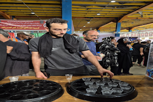 ارسالی / ادامه فعالیت موکب «مهر حسینی» در کمربندی ایلام به مهران