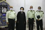 حضور نماینده ولی فقیه در خراسان‌جنوبی پای صندوق رأی