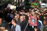 مراسم تشییع پیکر شهید احمدعلی لکزایی