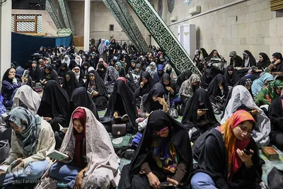 مراسم دعای عرفه در دانشگاه تهران