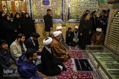 گلباران مزار شهید آیت الله دستغیب(ره) ـ شیراز