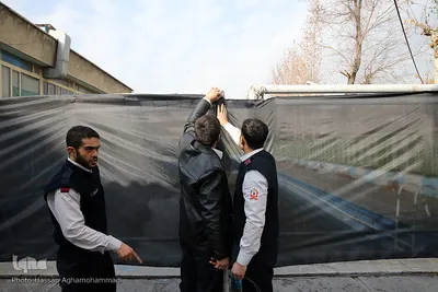 در سوگ آتش نشانان جانفشان