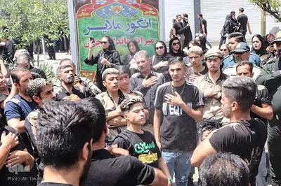 عزاداری عاشقان حسینی شهرستان ملایر‎ در عاشورا
