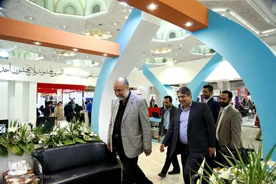 غرفه ایکنا در هشتمین روز نمایگاه مطبوعات