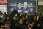 سوگواره هفتمین روز شهادت رئیس‌جمهور در اصفهان