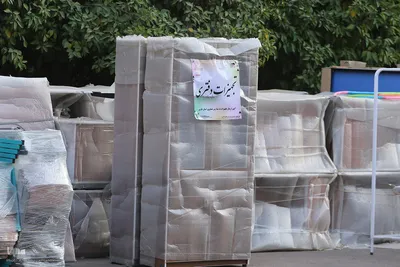 ارسال تجهیزات به مدارس عشایری استان فارس‎
