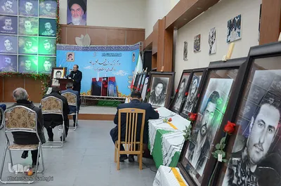 مراسم بزرگداشت شهدای بمباران دانشکده فنی دانشگاه تبریز