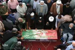 مراسم تشییع پیکر شهید «علی یاری» در بیرجند
