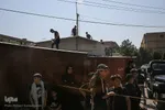 مراسم آیینی تعزیه خوانی و خیمه سوزان در مشهد
