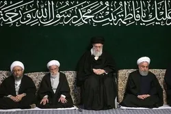 Tarukan Zagayowar Lokacin Shahadar Sayyida Zahra(AS)  A Husainiyar Imam Khomeni (RA)