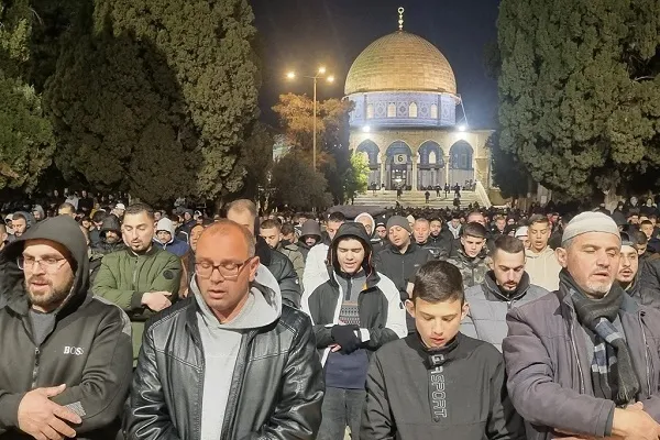Rejim Zionis menghalang jemaah Palestin daripada melakukan I'tikaf di Masjid Al-Aqsa