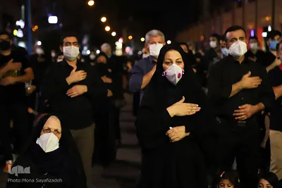 عزاداری شب عاشورا در اهواز