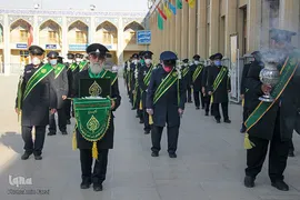 میلاد امام رضا در حرم شاهچراغ(ع)