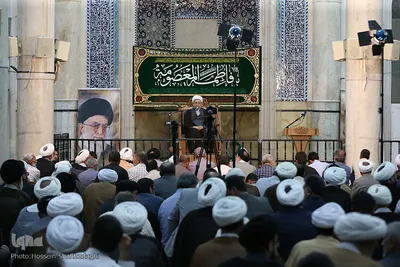 مراسم بزرگداشت آیت الله حسینی شاهرودی در مسجد اعظم قم