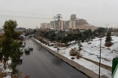 اصفهان در آغوش زمستان