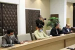 دیدار جمعی از خبرنگاران با جمال الدین عزیزی شهردار یزد