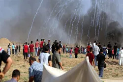 Gaza: Ein Toter und 312 Verletzte beim 26. 
