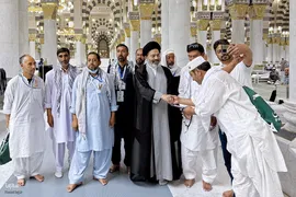نماز جماعت در مسجد النبی