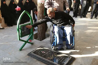 مراسم تشییع پیکر شهید احمدعلی لکزایی