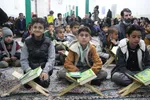 تجلیل از فعالان طرح تربیت ۳۱۳ حافظ قرآن در روستای موسویه خراسان جنوبی