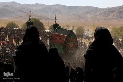 آیین عزاداری مردم روستای انجدان ـ اراک