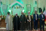 تجلیل از پیشکسوتان هنر و معماری در سومین حرم اهل بیت (ع)