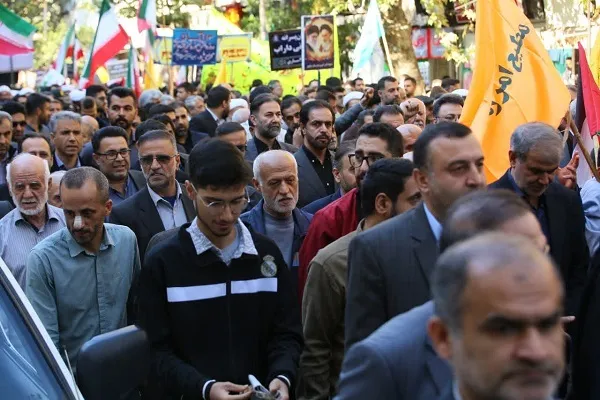 آیین باشکوه گرامی‌داشت یوم‌الله ۱۳ آبان در ساری