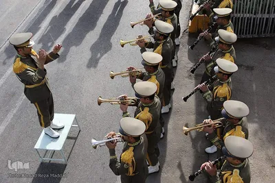 مراسم گرامیداشت روز ارتش در شیراز ‎‎