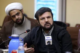 محمدحسین محمدزاده؛ مدیر اسبق شبکه قرآن و معارف سیما در نشست سهم جامعه قرآنی در مشاکت پرشور