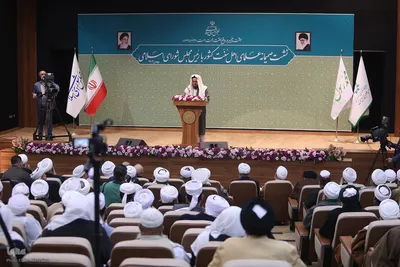 دیدار جمعی از علمای اهل سنت با رئیس مجلس