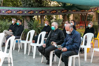Ärzte und Pflegekräfte trauern um Imam Hussein (as.) im Freien im Krankenhaus