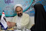 حجت الاسلام و المسلمین عباس دانشی مدیرکل فرهنگ و ارشاد اسلامی استان مرکزی در بازدید از ایکنا