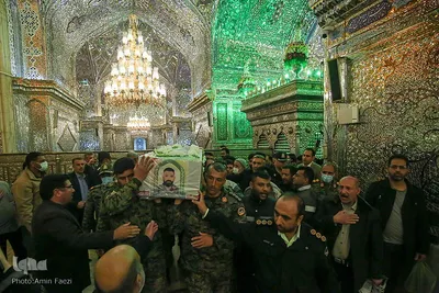 تشییع شهید مدافع امنیت محمود هوشمند خلاری