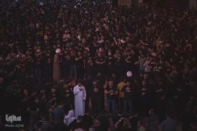 مراسم عزاداری سالروز شهادت امام  علی (ع) در حرم امام حسین (ع)