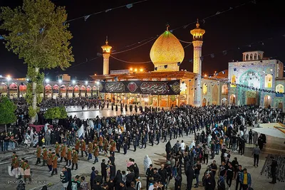 شام غریبان در حرم شاهچراغ(ع)‎