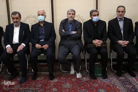 مراسم سومین روز درگذشت مرحوم عماد افروغ،  جامعه‌شناس و نماینده پیشین مجلس شورای اسلامی در مسجد امیر (ع)